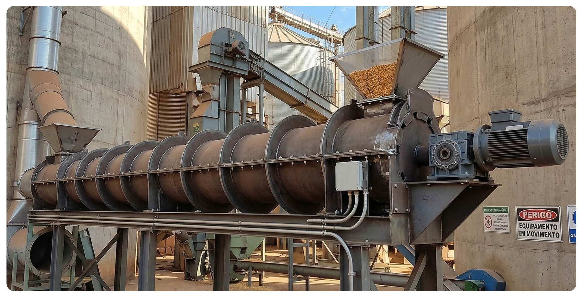 Imagem Referência - Roscas Helicoidais e Sistemas de Transporte